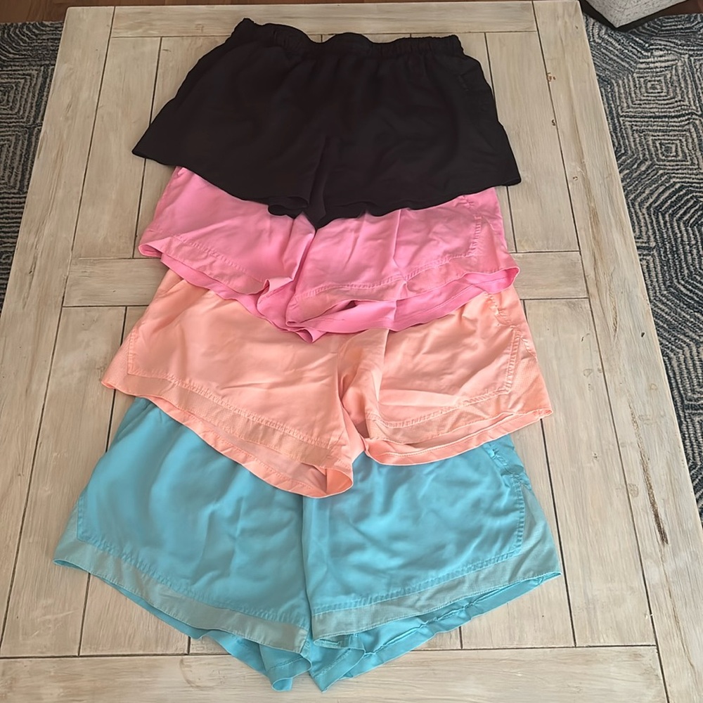 Athletic Works Bundle of 4 Workout Shorts Size XL